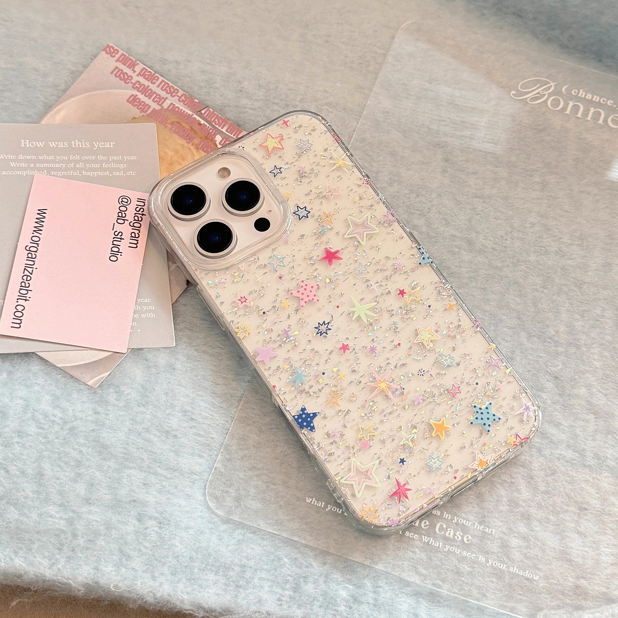 Layered Star Shards - iPhone Case